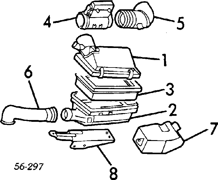 Фільтр повітряний 5142150030 Isuzu