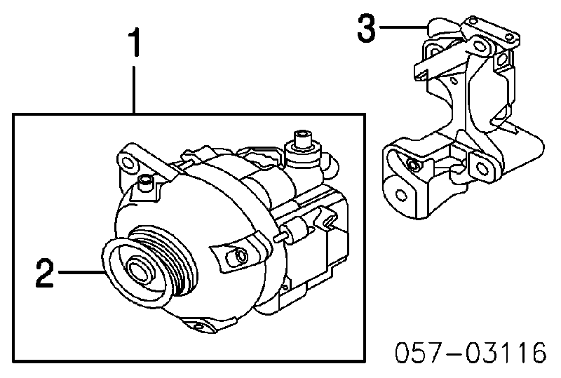  1801A007 Mitsubishi