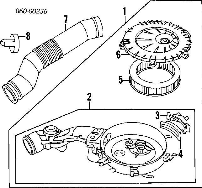 Купити 2811321340 Hyundai/Kia Автомобільний фільтр повітря
