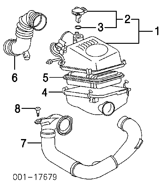  177010D050 Toyota