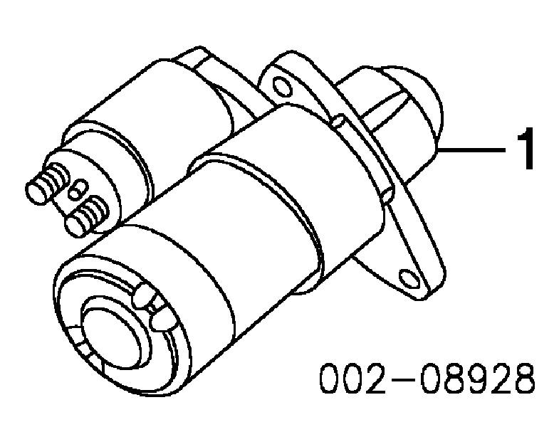 Стартер AJ0318400 Mazda