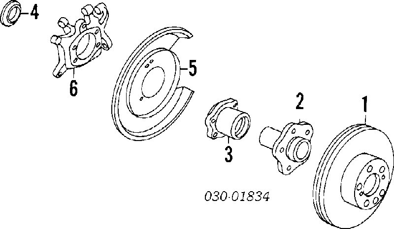 4320285F00 Nissan/Infiniti Маточина задня