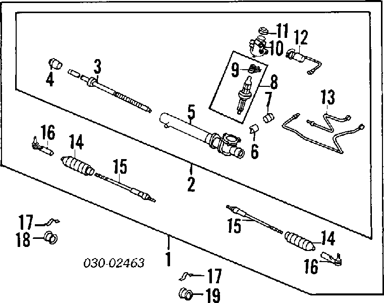 Рульова тяга 4852161V06 Nissan/Infiniti