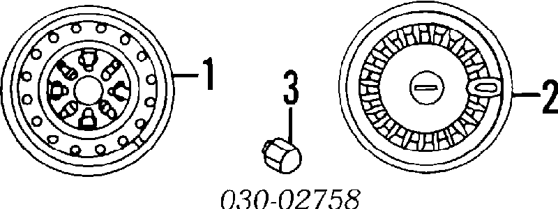 Гайка колісна Nissan/Infiniti 4022421001