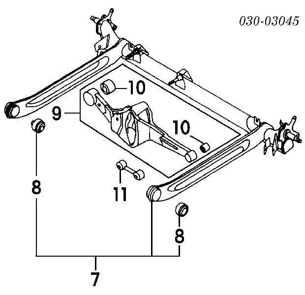  551364B000 Nissan