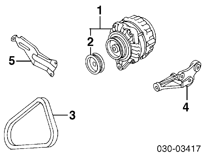 Генератор 231003S500R Nissan