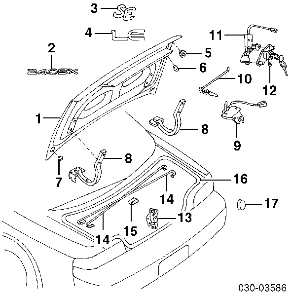  9087858J10 Nissan