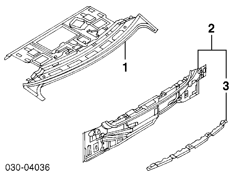 791103Y100 Nissan/Infiniti Перегородка