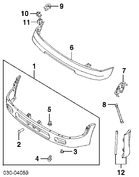 155309321 Renault (RVI) Пістон (кліп) кріплення підкрилки переднього крила
