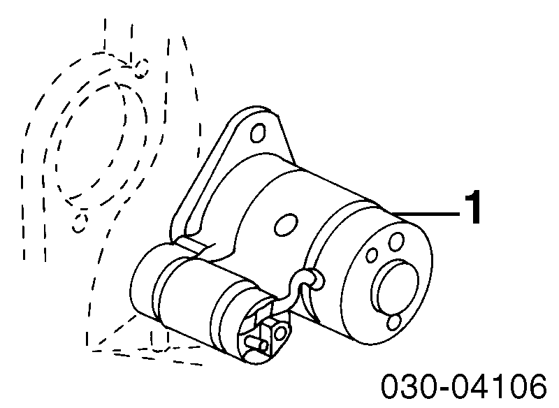 Стартер 233008J010R Nissan