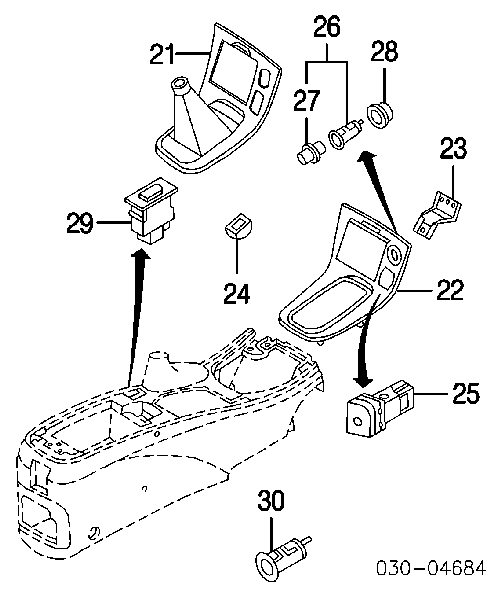 Кнопка вкл.обогрева сидіння DS1551 Standard