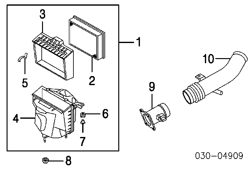  16557AL500 Nissan