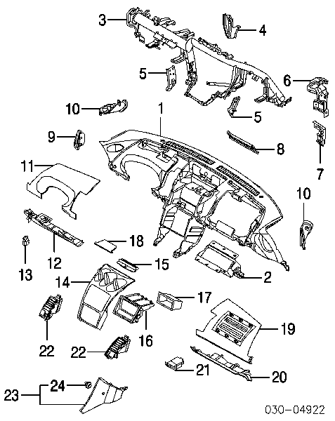 68492AX000 Nissan/Infiniti Заглушка кузова (підлоги)