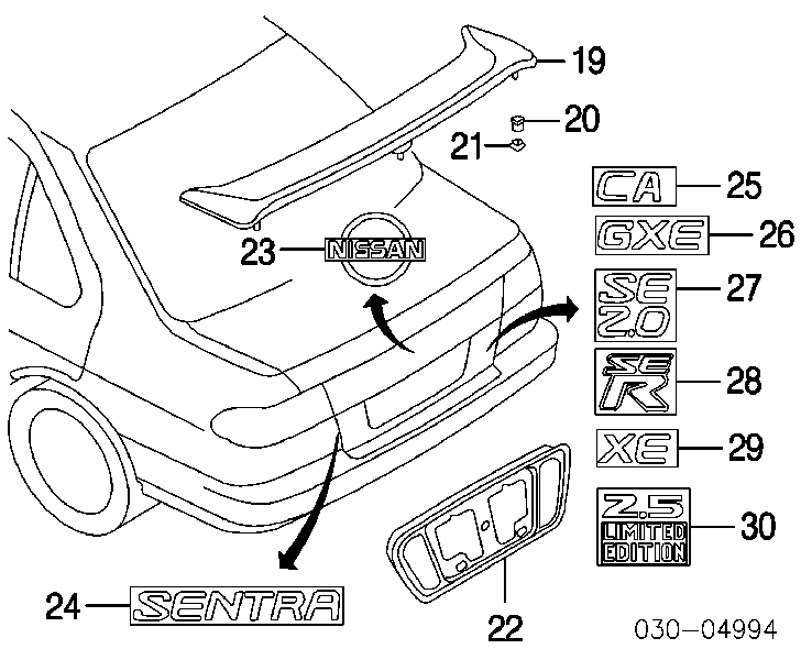  089112062G Nissan