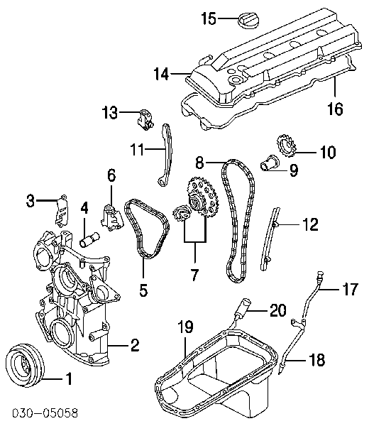 Купити 130704E101 Nissan/Infiniti 