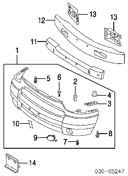 Купити 6686001W01 Nissan/Infiniti 