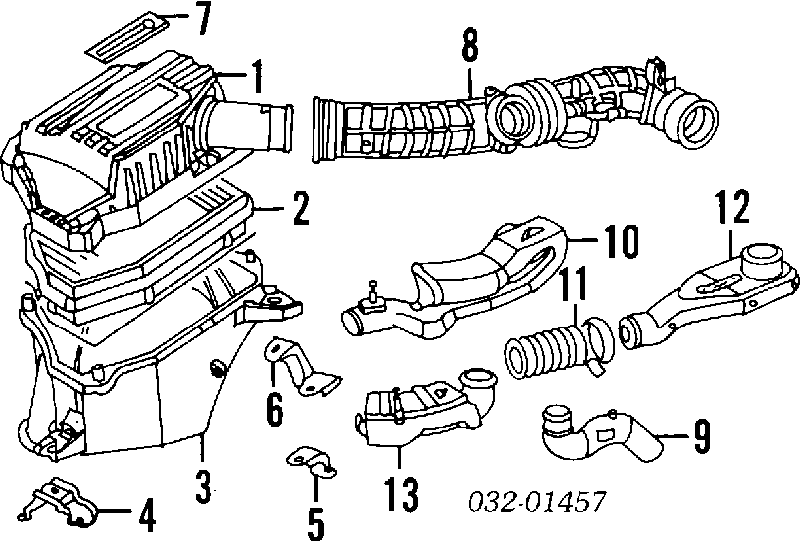  Honda 17241P0A000 ціна, від 110.95 USD