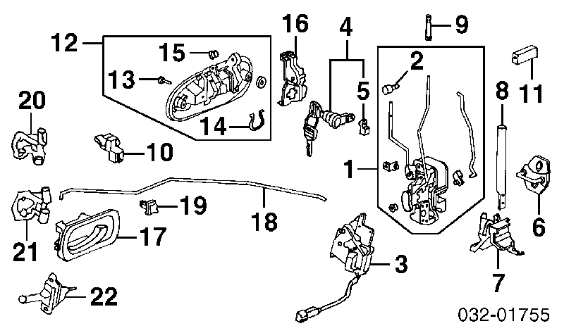 Купити 72180S04003 Honda 