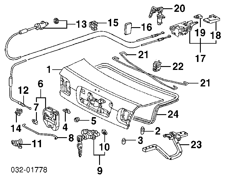  74851SK8023 Honda