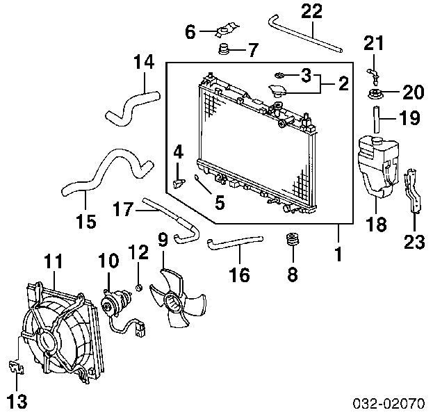  19012PD2004 Honda