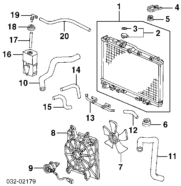  19501P8CA00 Honda