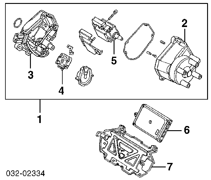 Котушка запалювання 30500PCA003 Honda