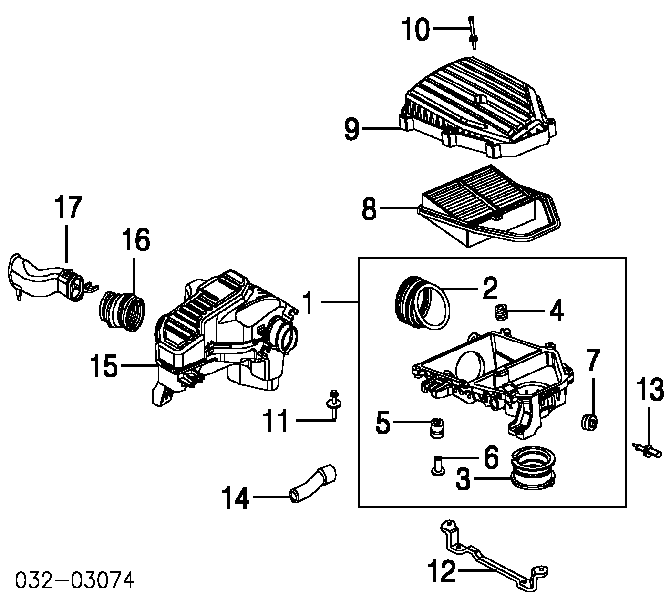  17216PN3000 Honda