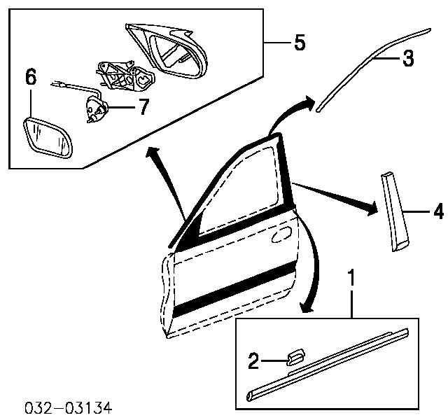  76250S5PA21ZE Honda