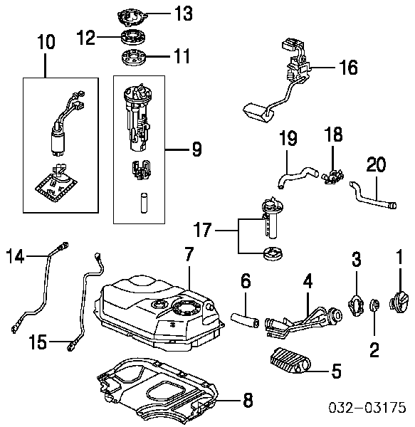  17574S84A01 Honda