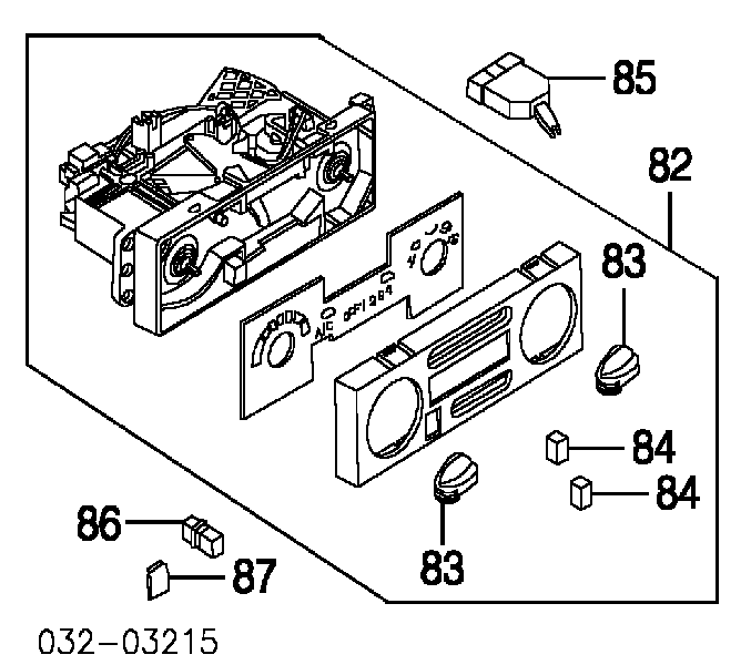 Комплект прокладок двигуна, верхній 8971893890 Honda