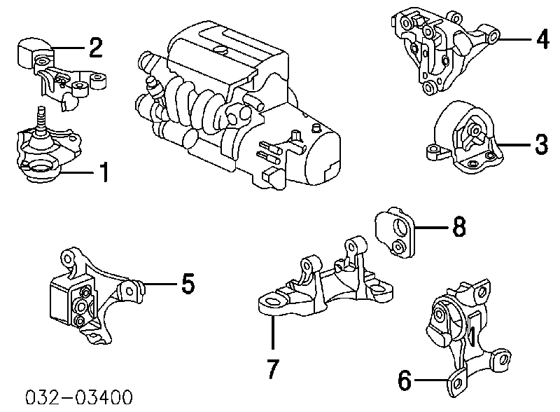  50823S9A013 Honda