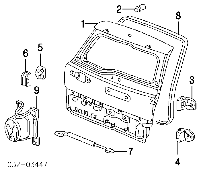  72143SS1000 Honda