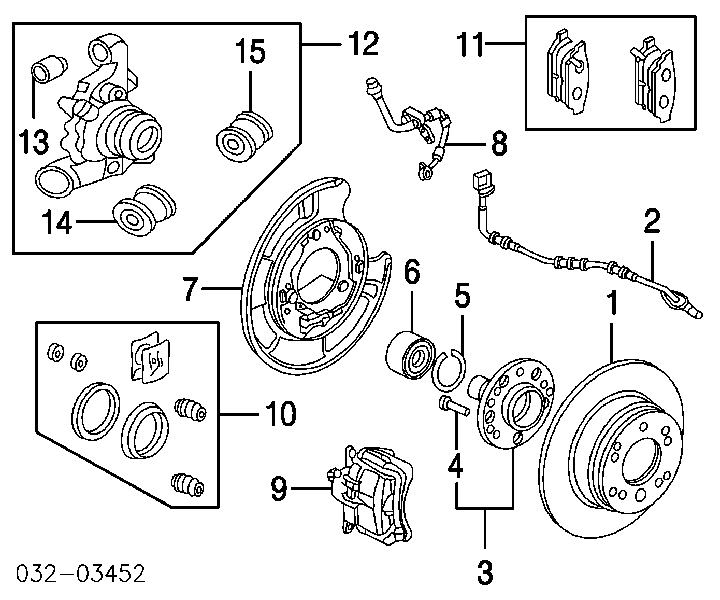  43110S9A003 Honda