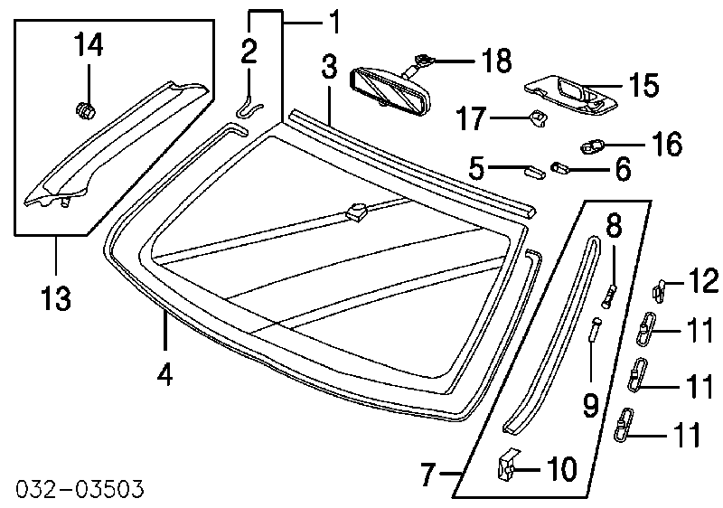  91519S6A003 Honda