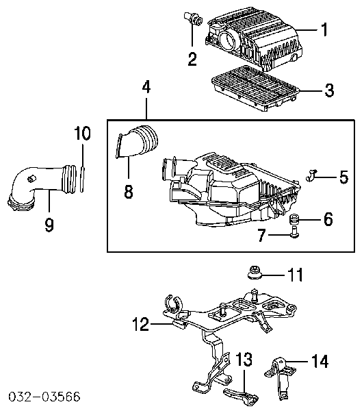 17217P2J300 Honda 
