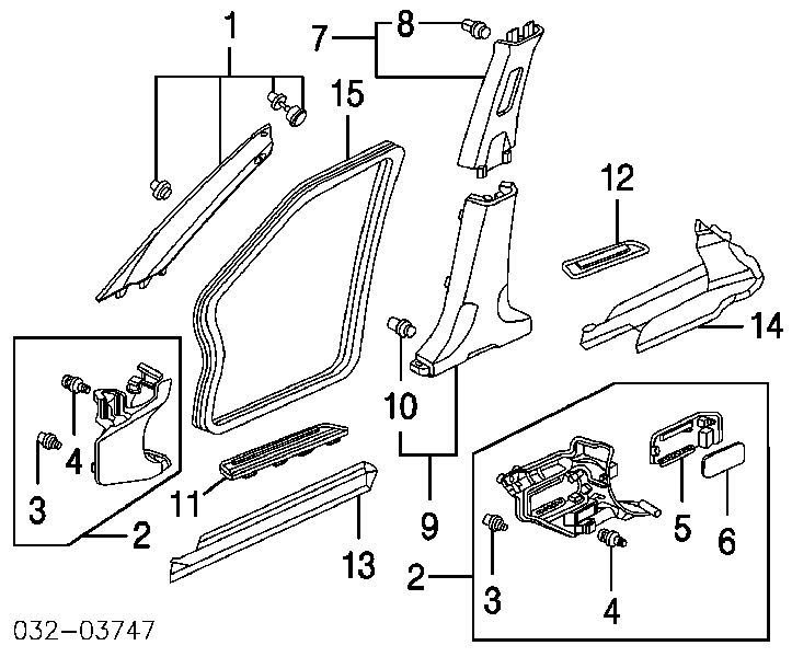  91560S84A11 Honda