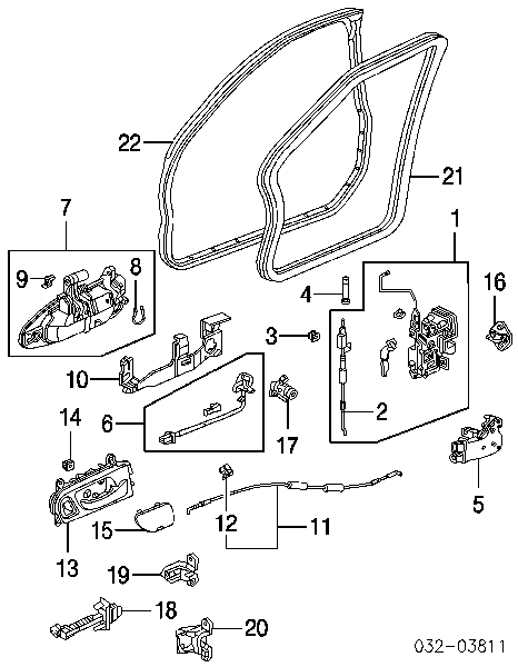  90662SB2003 Honda