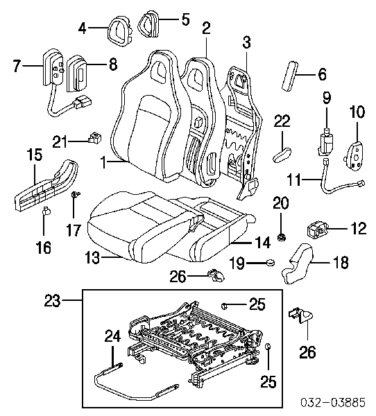 81532S5TG41 Honda 