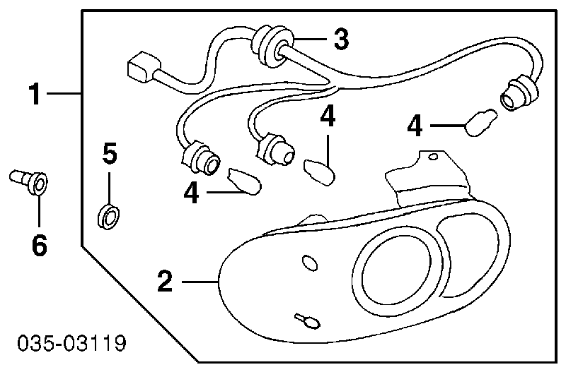 Лампочка 997006210 Mazda