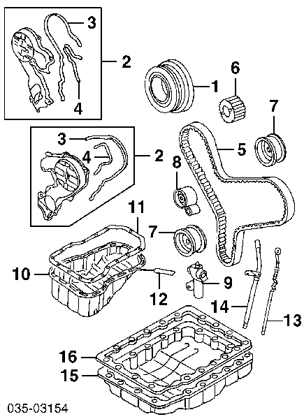 Купити JF0112770B Mazda Натягувач ременя ГРМ
