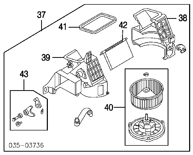 Купити CB0761B10A Mazda Електродвигуни (електродвигун обігрівача) або розетка причепа штепсельная