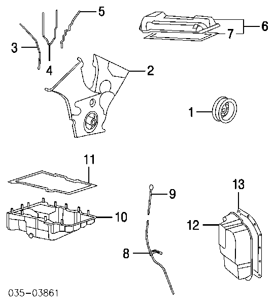 Прокладка клапанної кришки, ліва AJ03102D5 Mazda