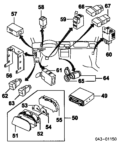  86712AC000 Subaru