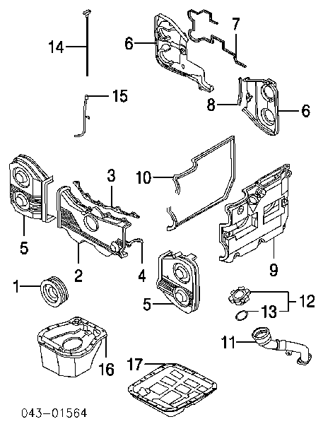 13583AA260 Subaru 
