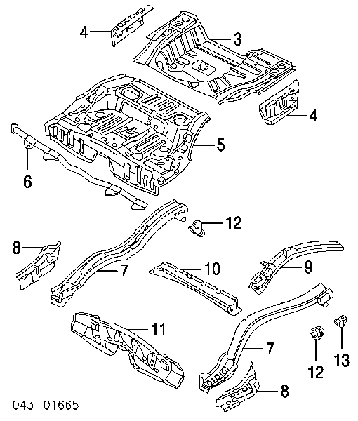 52120FC201 Subaru 