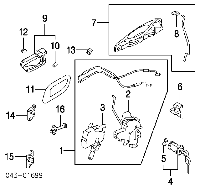  61120AE000VH Subaru