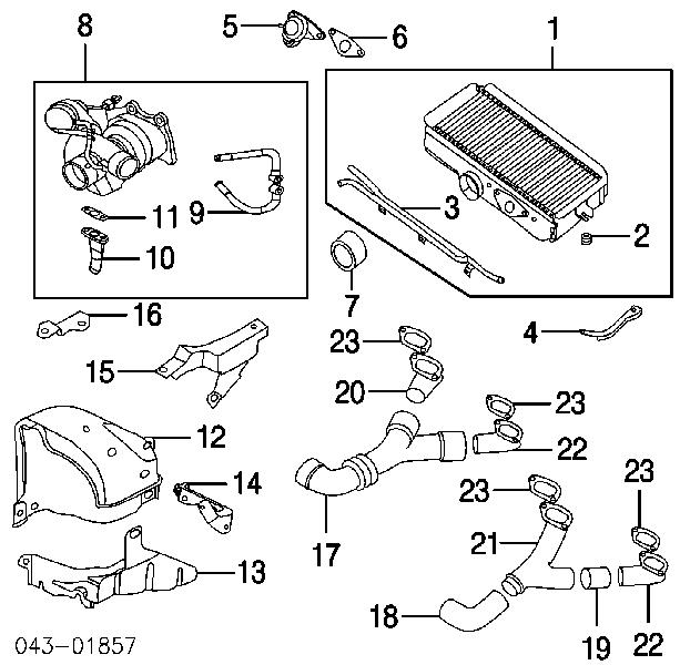  14421AA020 Subaru