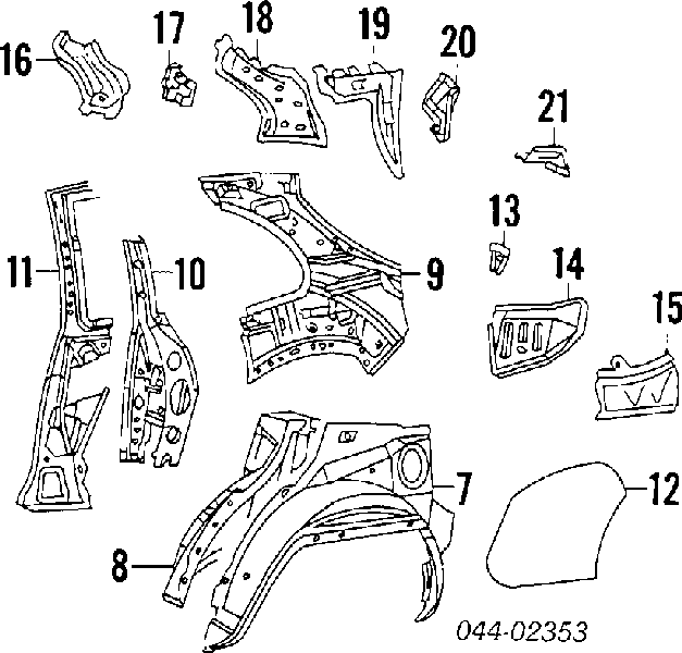 Шток антени Toyota 8633732200 ціна, від 6.33 USD