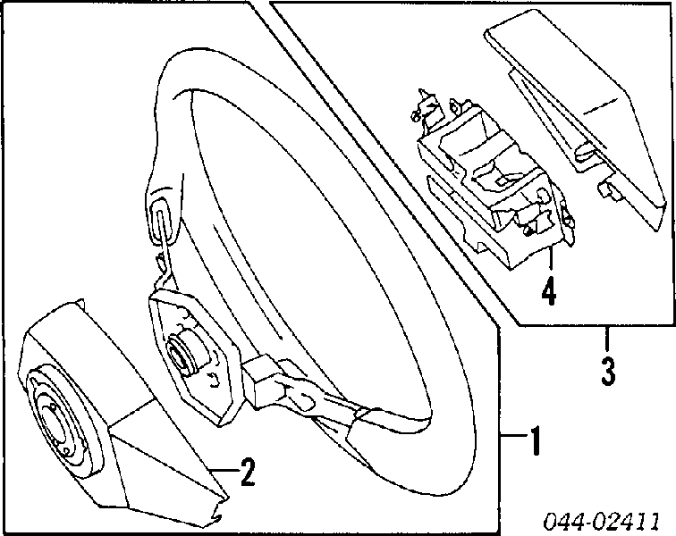 451006017001 Toyota Рульове колесо