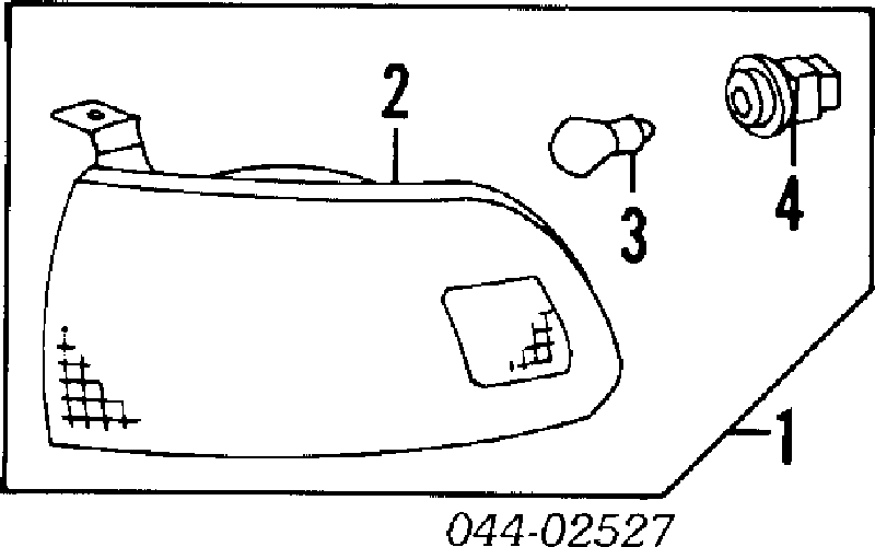 815019 Polcar покажчик повороту лівий